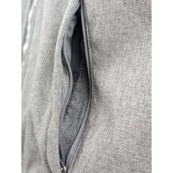 Levis Coat Mens Large Gray Lined Hooded Jacket - Picture 7 of 10